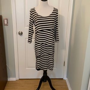 BRAND NEW! Black, White, & Gray Dress